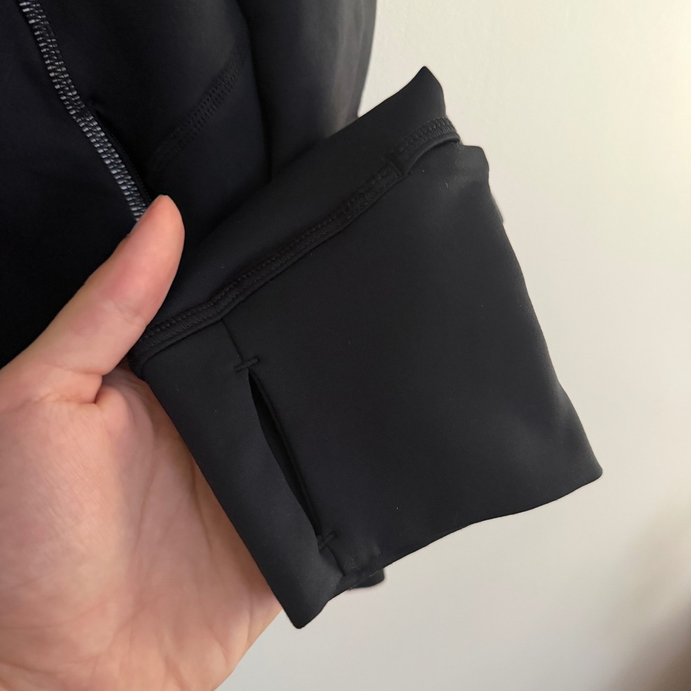 Sweaty Betty Black Quarter Zip Workout Long Sleeve Activewear Outdoor XXL - Picture 3 of 4